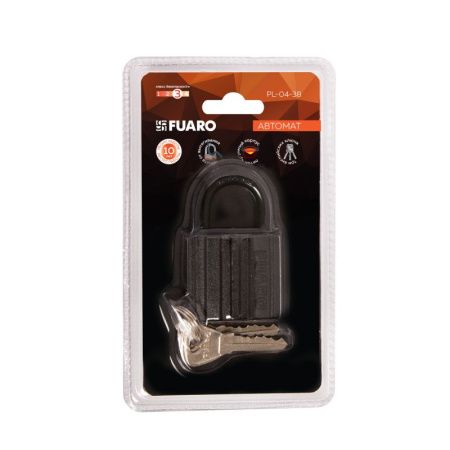 Замок навесной PL-UNI-0438 3key