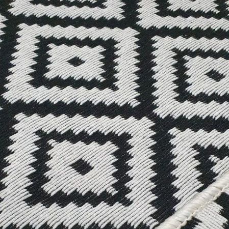 Коврик из хлопка 60*90 сер./черн. 57639 Kilim GOLD