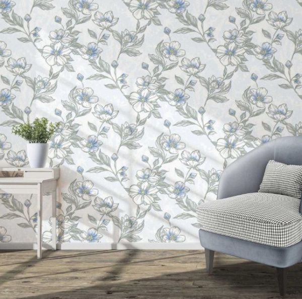 Обои Лирика-Н дуплекс С6-01 0,5м*10м Гр.5 (упак. 12 рул. Саратов)