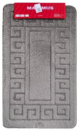 Набор ковриков Maximus (2предмет) 50х80/40х50см серый