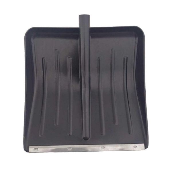 Лопата для снега пластиковая 428*490 с мет.планкой ВЬЮГА №1 (упак 5шт.)