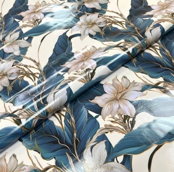 Клеенка на тк.основе "ГЛЯНЕЦ"  21671 (STS5719-2) (1.37х20м)