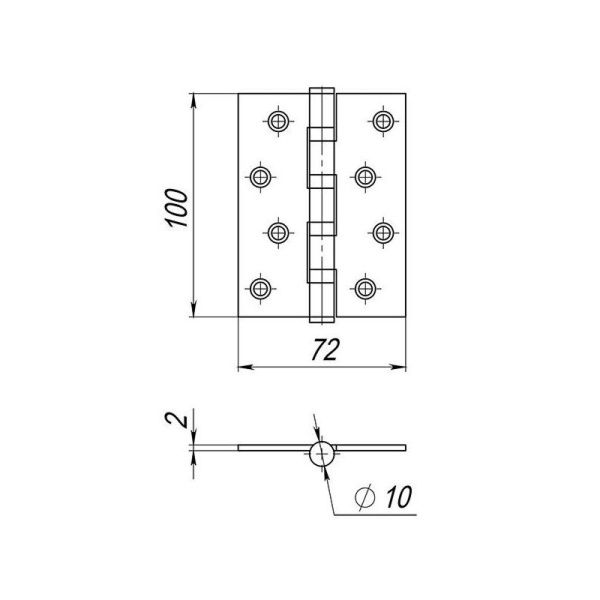 Петля универсальная IN4000U SB