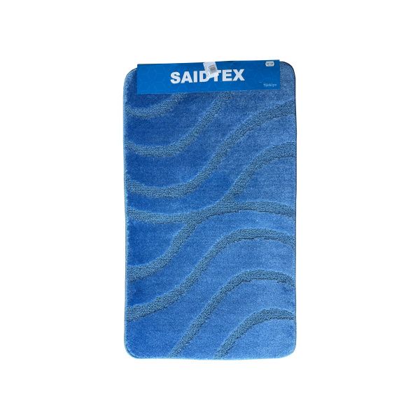 Набор ковриков SAIDTEX (2предмет) 60х100/50х60см синий