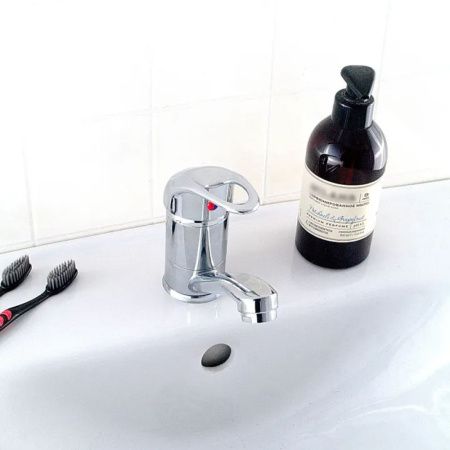 Смеситель для кухни монокомандный хром Potato Эверест B 48-040