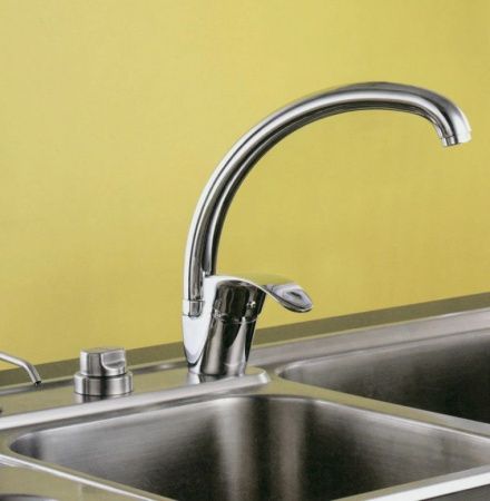 Смеситель для кухни монокомандный хром Potato P 59212