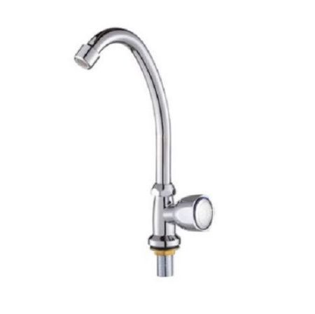 Смеситель для кухни одноручковый на холодную воду хром Potato P 4166 (упак. 2 шт.)