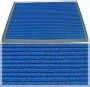 Коврик ворсовой Делюкс 50х80 синий