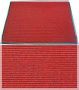 Коврик ворсовой Делюкс 40х60 бордо