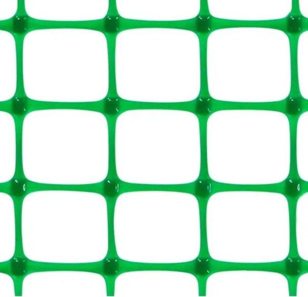 Садовая решетка ЗР-15 (1х20м) ЯРКАЯ ячейка 20*20 зеленый