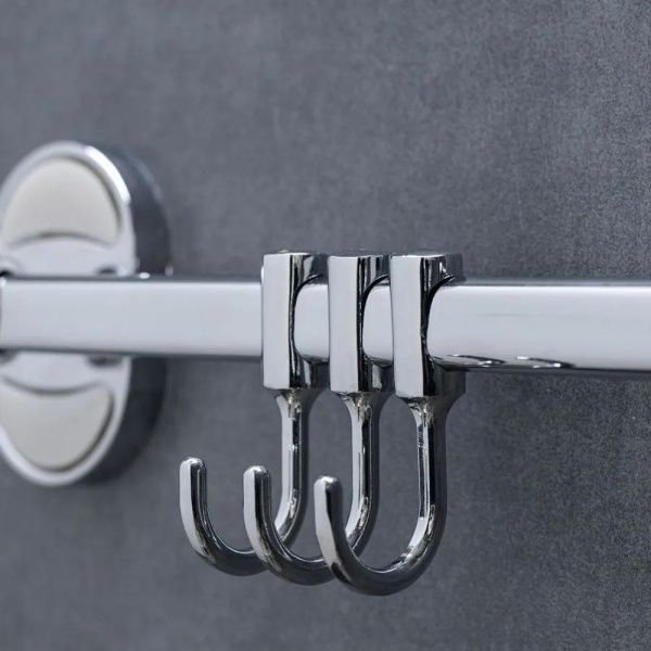 Держатель полотенец трубчатый (3 крючка) P2914-3 (29 серия)