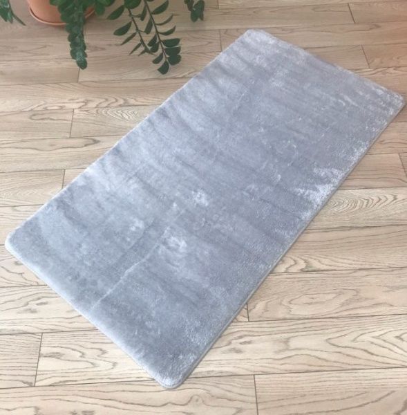 Коврик комнатный Rabbit серый 80х150