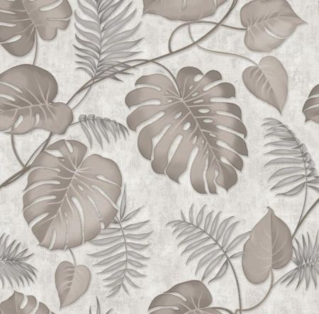 Обои Монстера гофра С14-03 0,5м*10м Гр.2 (упак. 15 рул. Саратов)