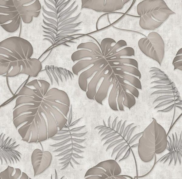 Обои Монстера гофра С14-03 0,5м*10м Гр.2 (упак. 15 рул. Саратов)