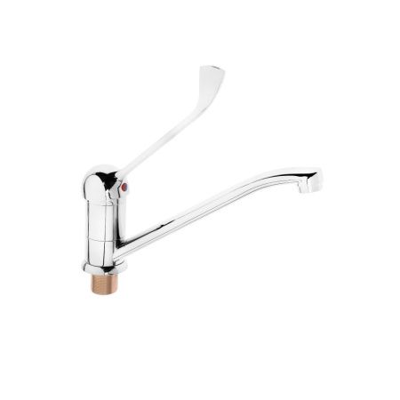 Смеситель для кухни монокомандный  хром  Potato Эверест B49-37