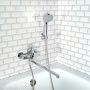 Смеситель для ванны монокомандный хром Potato P22209