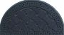 Коврик резиновый PIN MAT 45х75 (Welcomе) полукруг