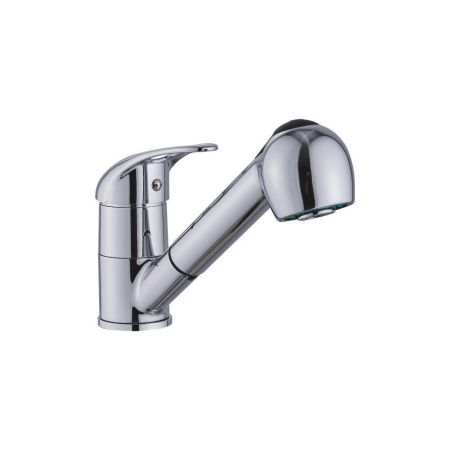 Смеситель для кухни монокомандный  хром  Potato Эверест B60-040