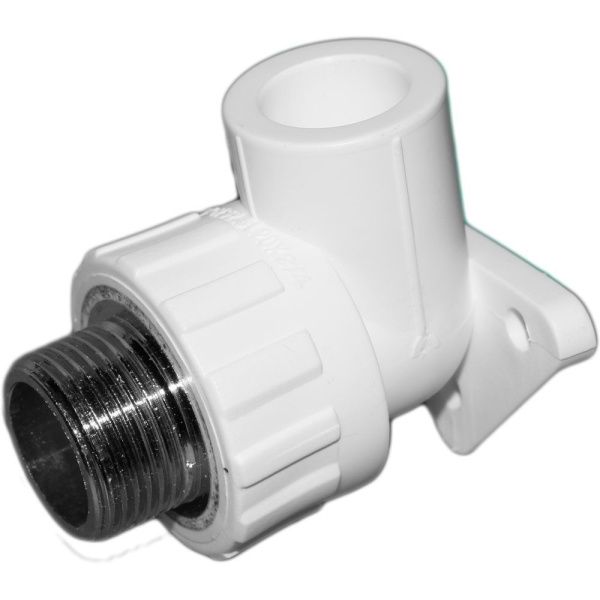 Уголок комбинир 32*1"M-T L ППР нерж. PN25 Frap