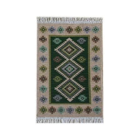Коврик из хлопка 60*120 зел. UK02 6120201 Kilim Usak