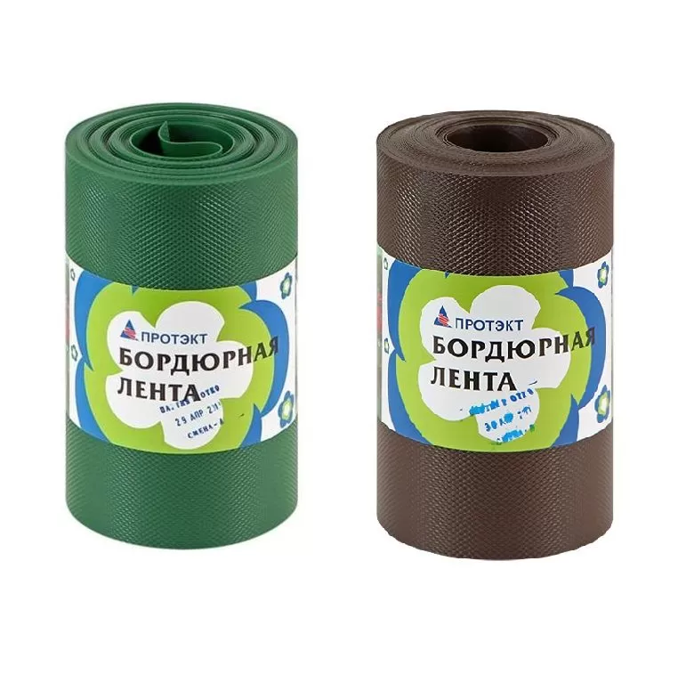 Лента бордюрная БЛ-20 (0,20х9м) хаки/кор.(упак.2шт.)