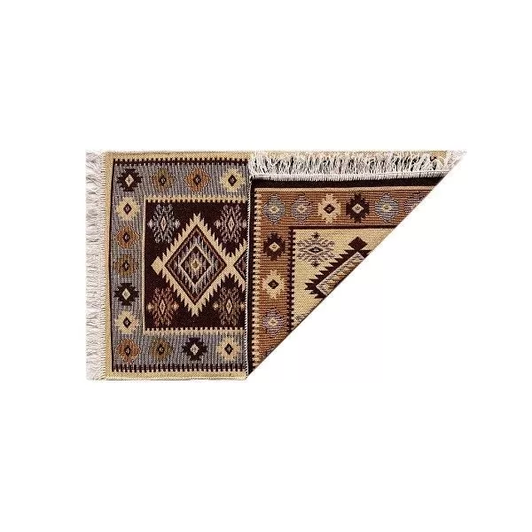 Коврик из хлопка 60*120 кор./беж. UK1871 Kilim Usak