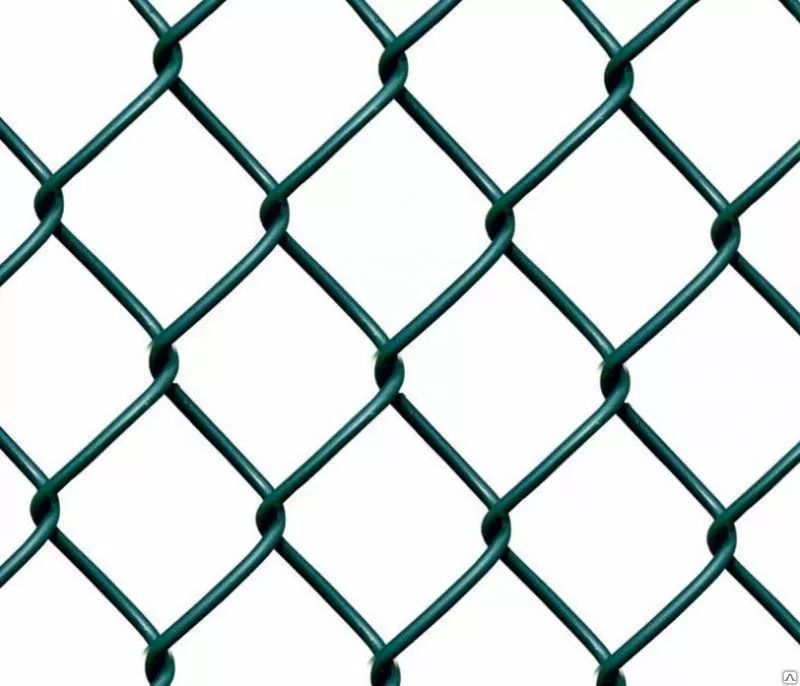 Сетка плетеная (рабица) с полимерным покрытием (ПНД) 1,2м*10  55*55*2,5