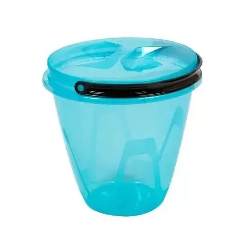 Ведро 10л лайт прозрачное с крышкой Ижевск