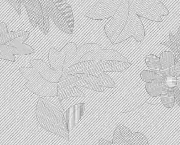 Пленка с/к "HONGDA" арт.6006 (витраж.прозрач,листья) 0.45х8м