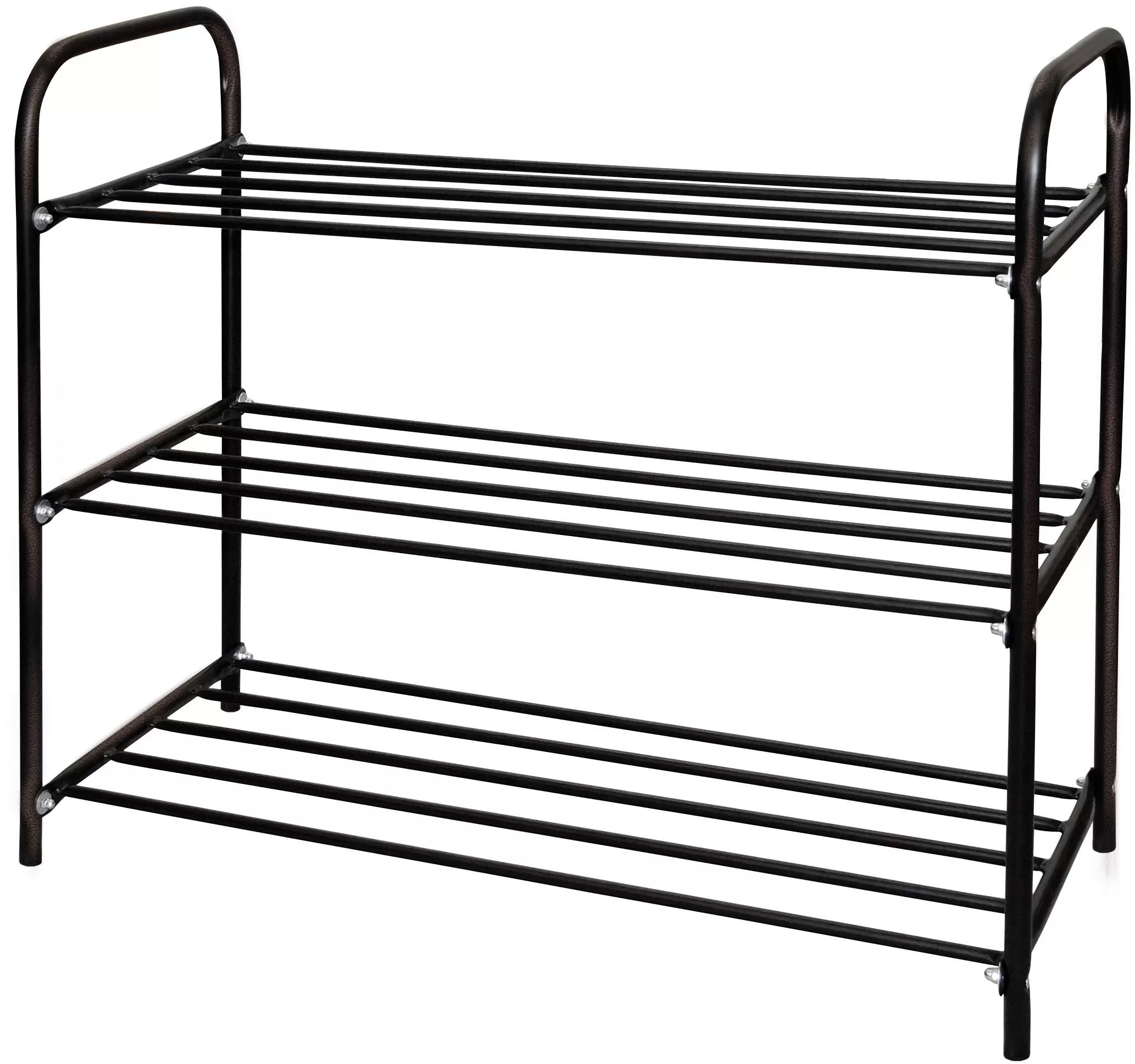 Этажерка "Комфорт3" (590х330х800) 3-х ярусн.разборн. ЭТК3/А Ника