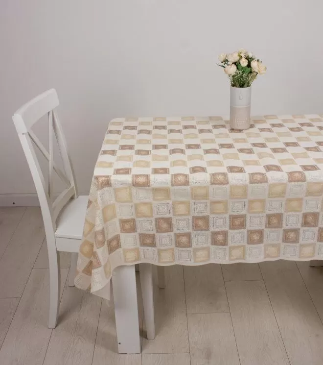 Клеенка ажурная "Lace Print" 211F-3   (1,37х20м)