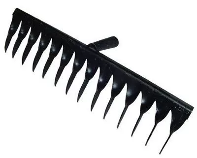 Грабли садово-огородные 12 зуб. метал. витые (упак.10шт.)