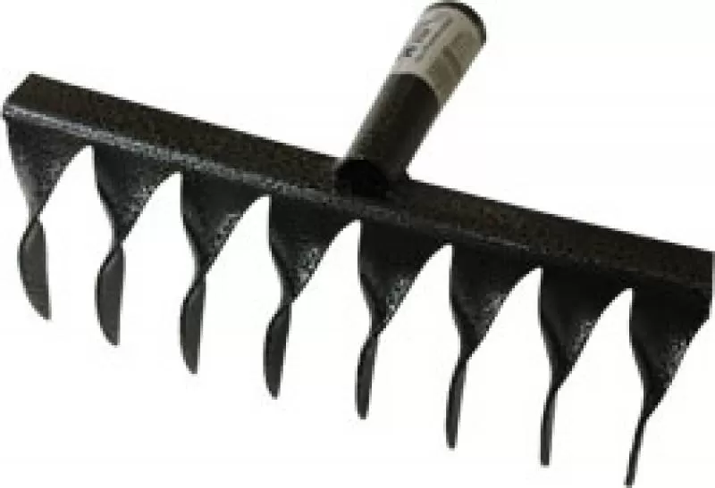 Грабли садово-огородные 8 зуб метал. витые (упак.10шт.)