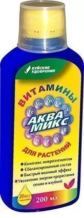 Аквамикс раствор 200мл  (12 шт.)