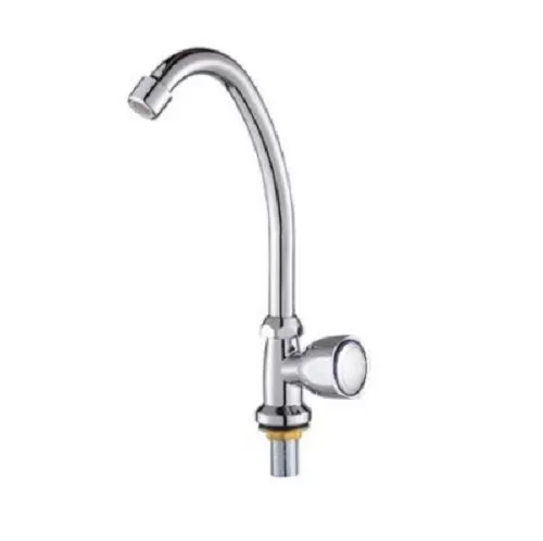 Смеситель для кухни одноручковый на холодную воду хром Potato P 4166 (упак. 2 шт.)