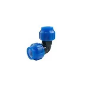 Отвод ПНД компрессионный присоединительный  25-25 (80/20) VALFEX