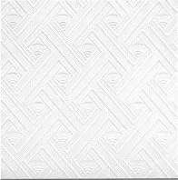 Плитка потолочная белая ламинированная Солид С-2007/42  (уп.168шт)