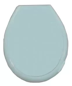 Крышка для унитаза жесткая голубая "Классик"