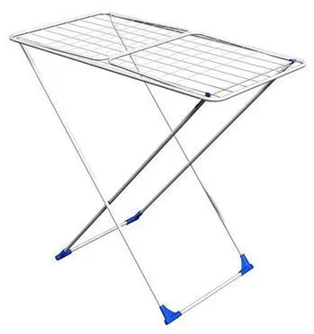 Сушилка для белья напольная складная 18 метров, 180х55х96, белая, СБ1Б, Ника