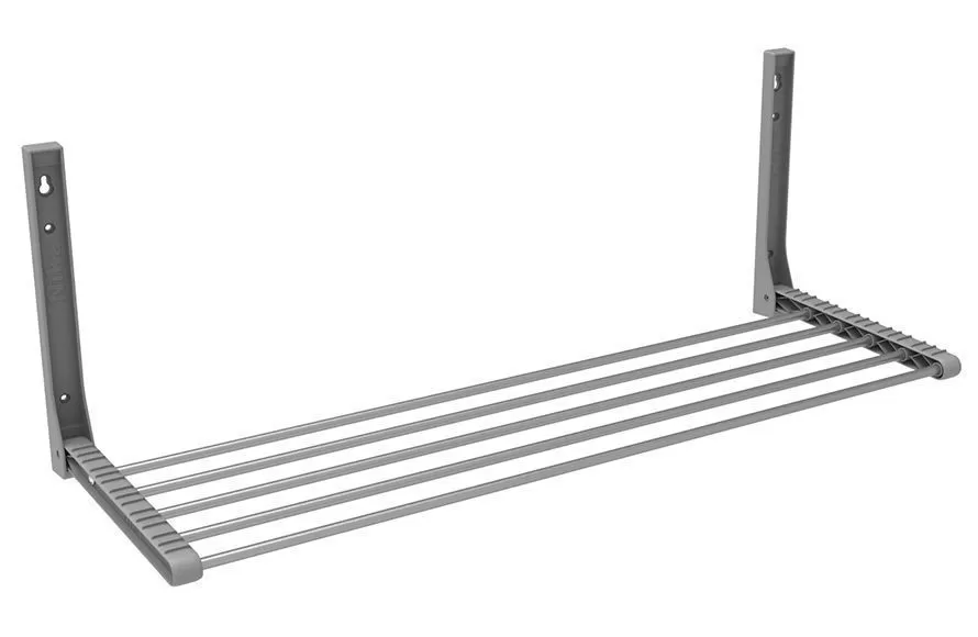 Сушилка для белья настенная, складная, серая, СН80/С, Ника