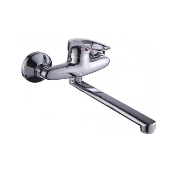 Смеситель для ванны и умывальника монокомандный хром Potato Эверест B 46-025